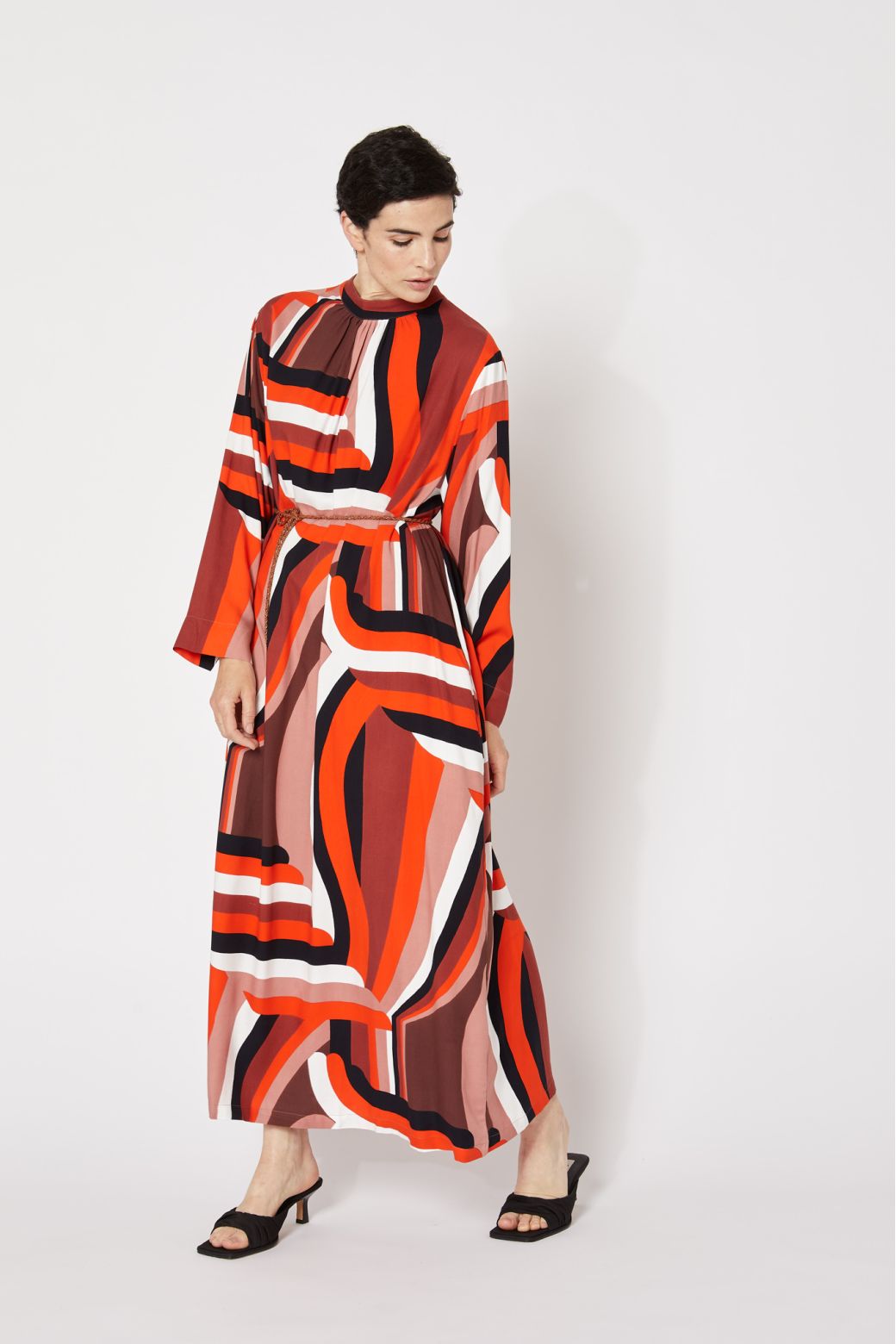 ROBE NARA GAMME VERMILLON