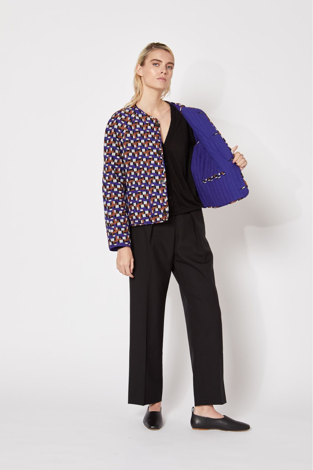 VESTE EVE TEMPO VIOLET