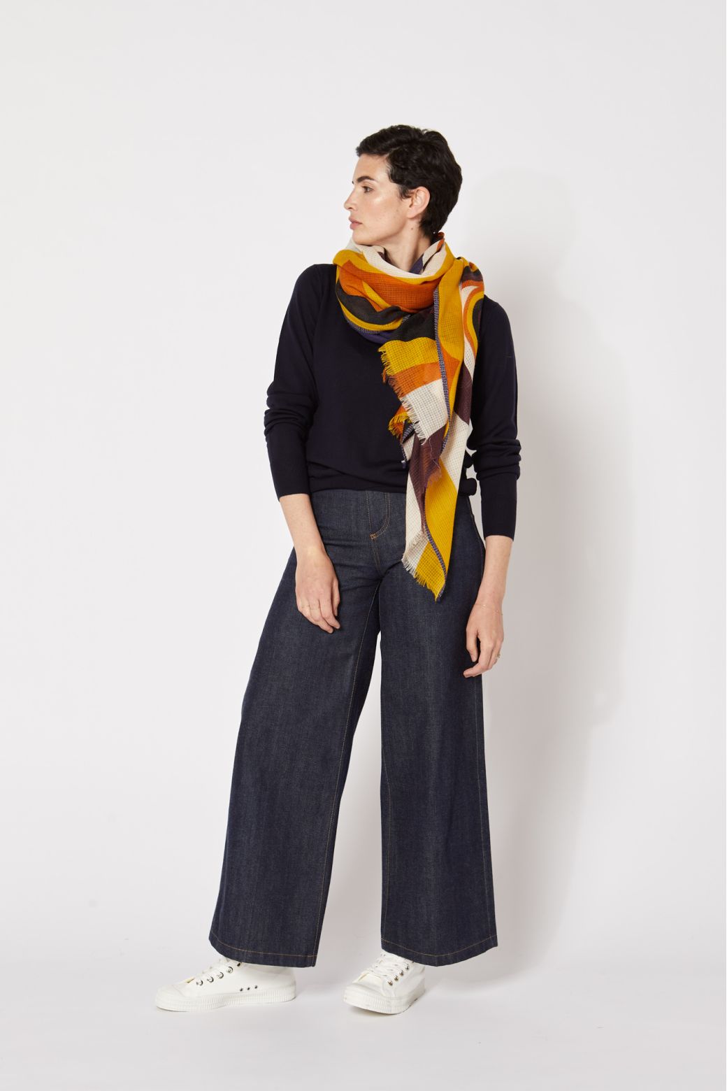 CARAMEL NEW WAVE SCARF