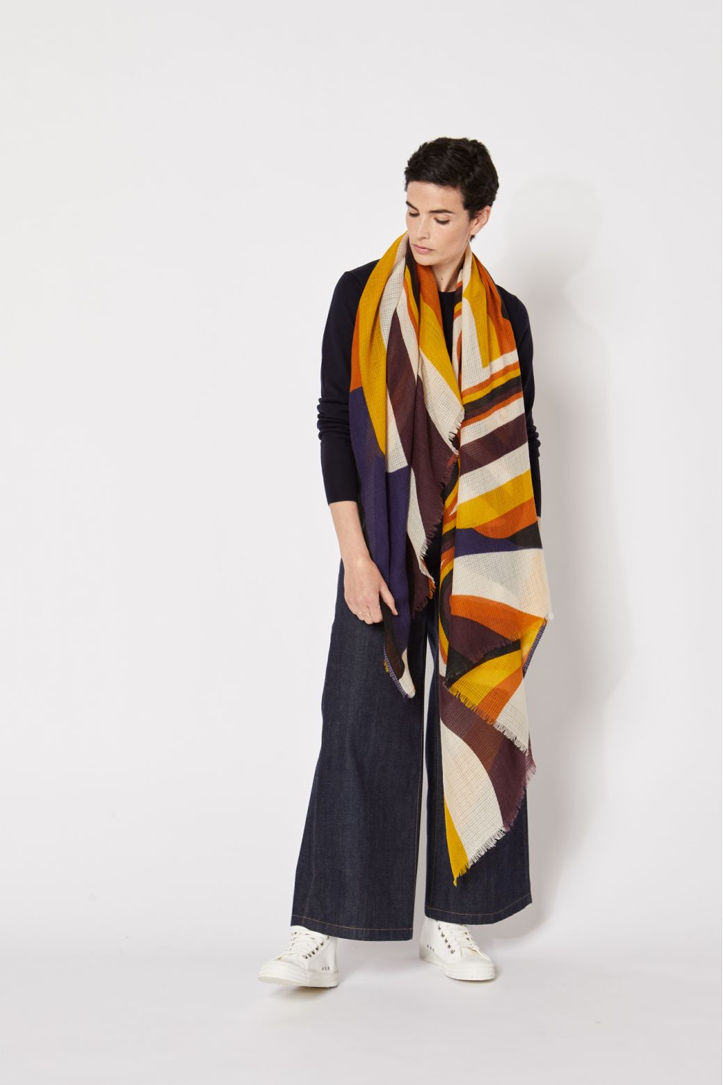 CARAMEL NEW WAVE SCARF