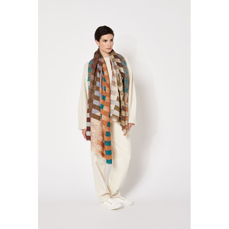 FOULARD MUSICAL BRUN