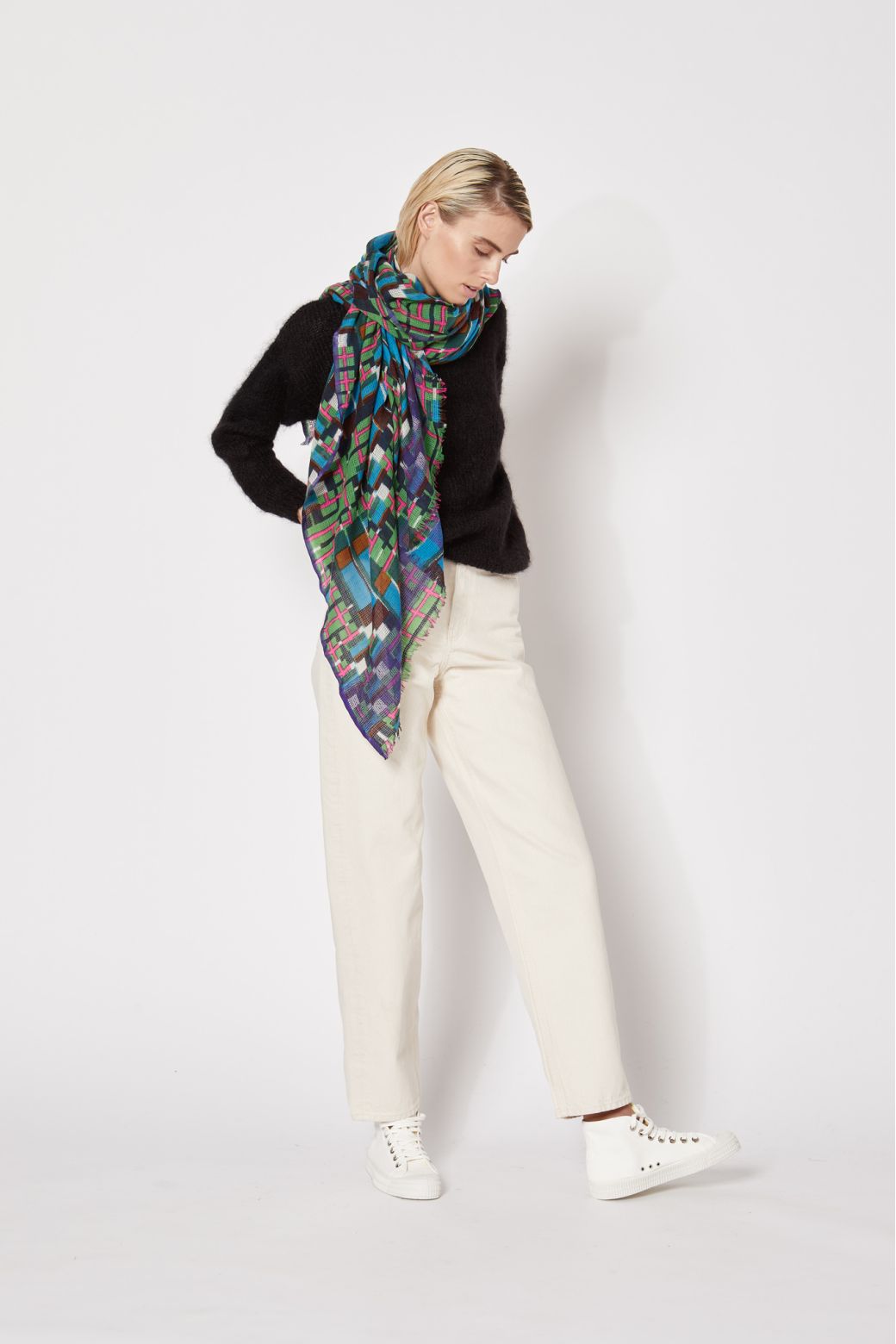 FOULARD OCTAVE MENTHE