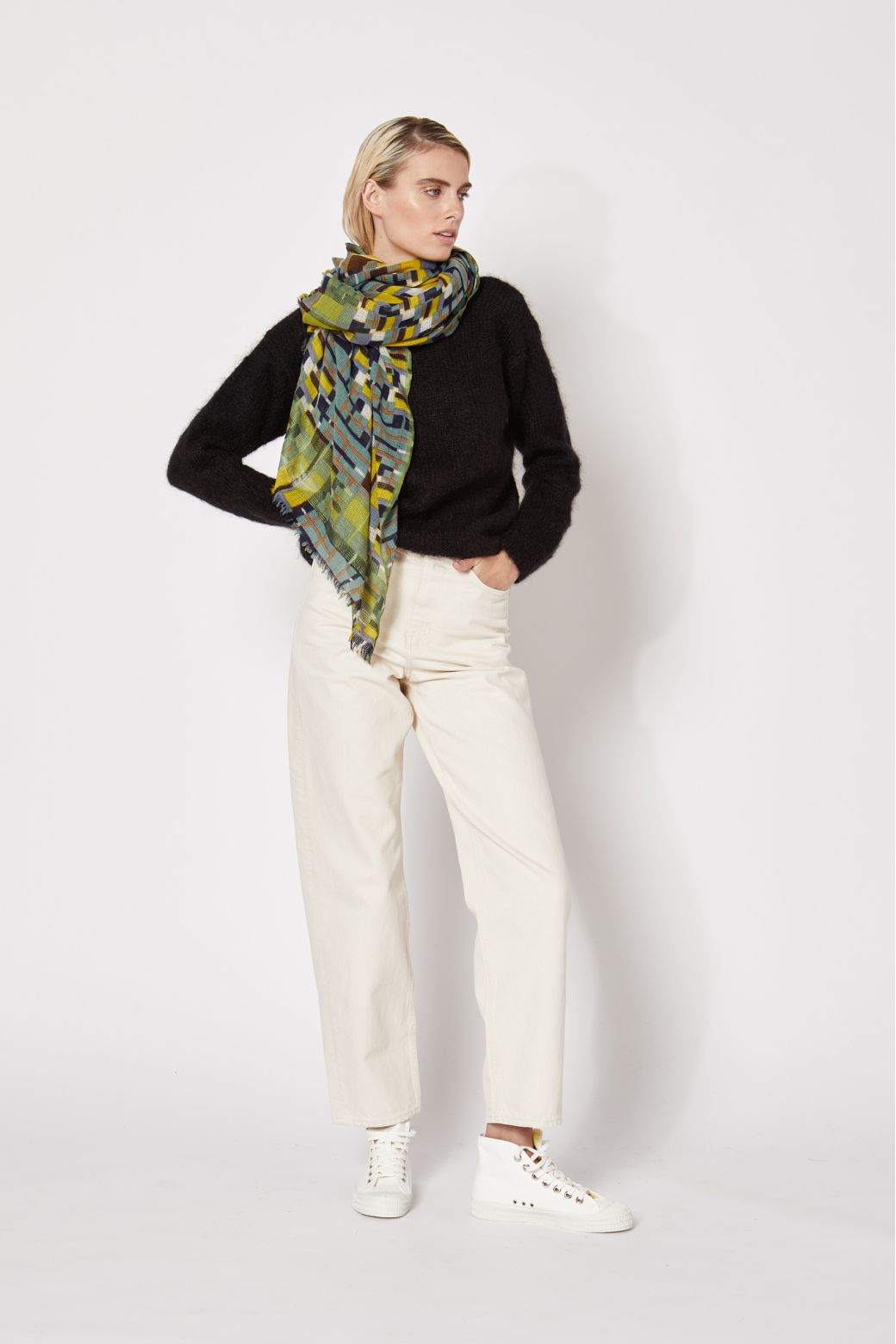FOULARD OCTAVE FUMÉE