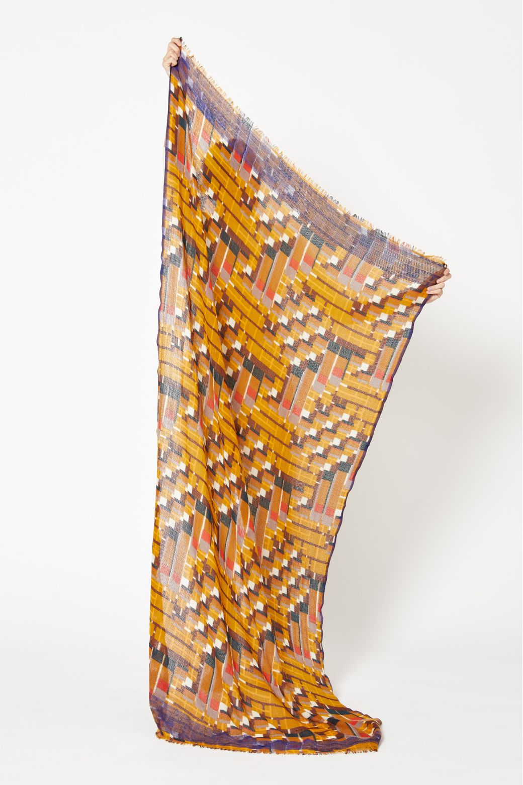 FOULARD OCTAVE MOUTARDE
