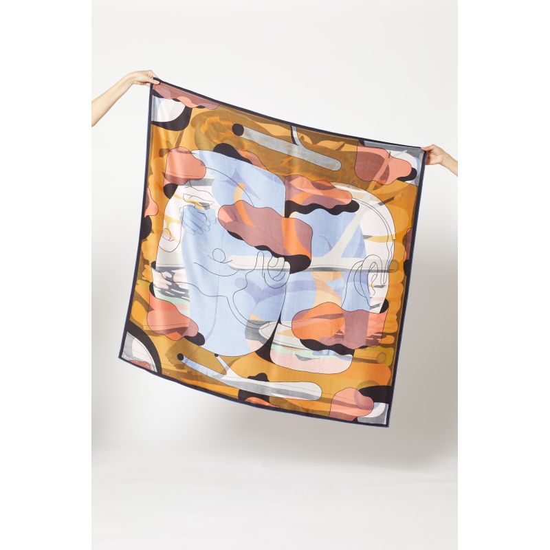 FOULARD CARENA'S ORCHARD ÉLECTRIQUE