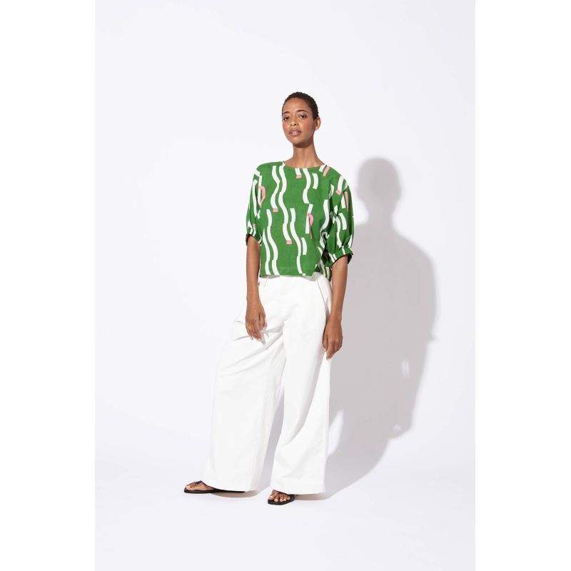 GREEN NICOLE WAVETOP