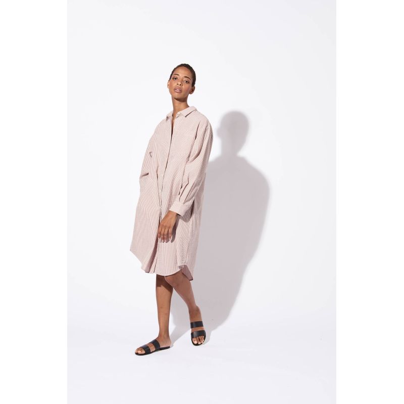 ROBE MARIUS MERYL LILAS CARAMEL
