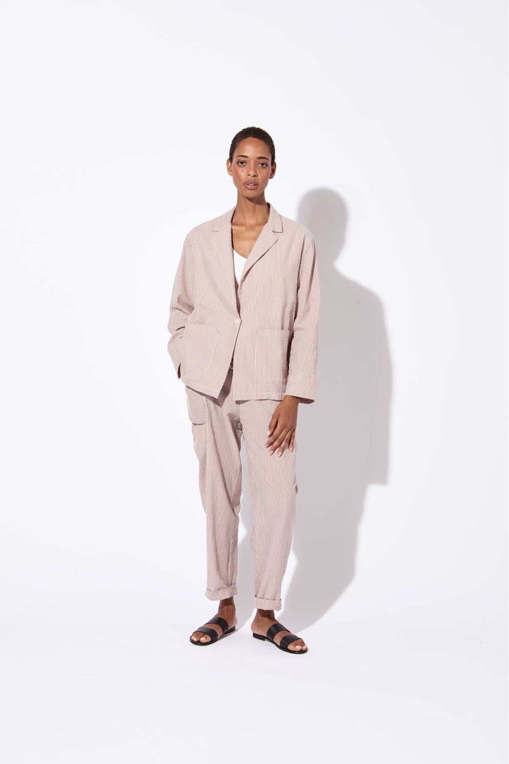 VESTE HARRY MERYL LILAS CARAMEL