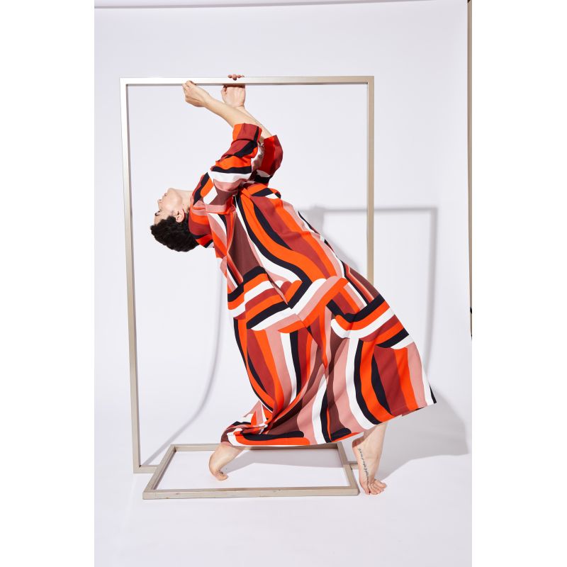 VERMILION NARA GAMME DRESS