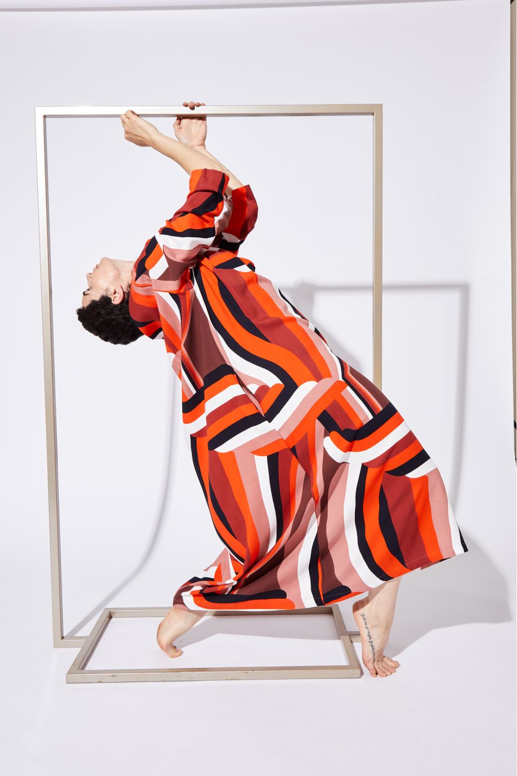 VERMILION NARA GAMME DRESS
