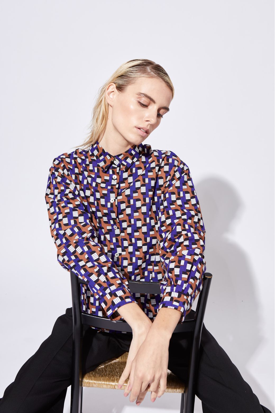 CHEMISE ROSALIE TEMPO VIOLET