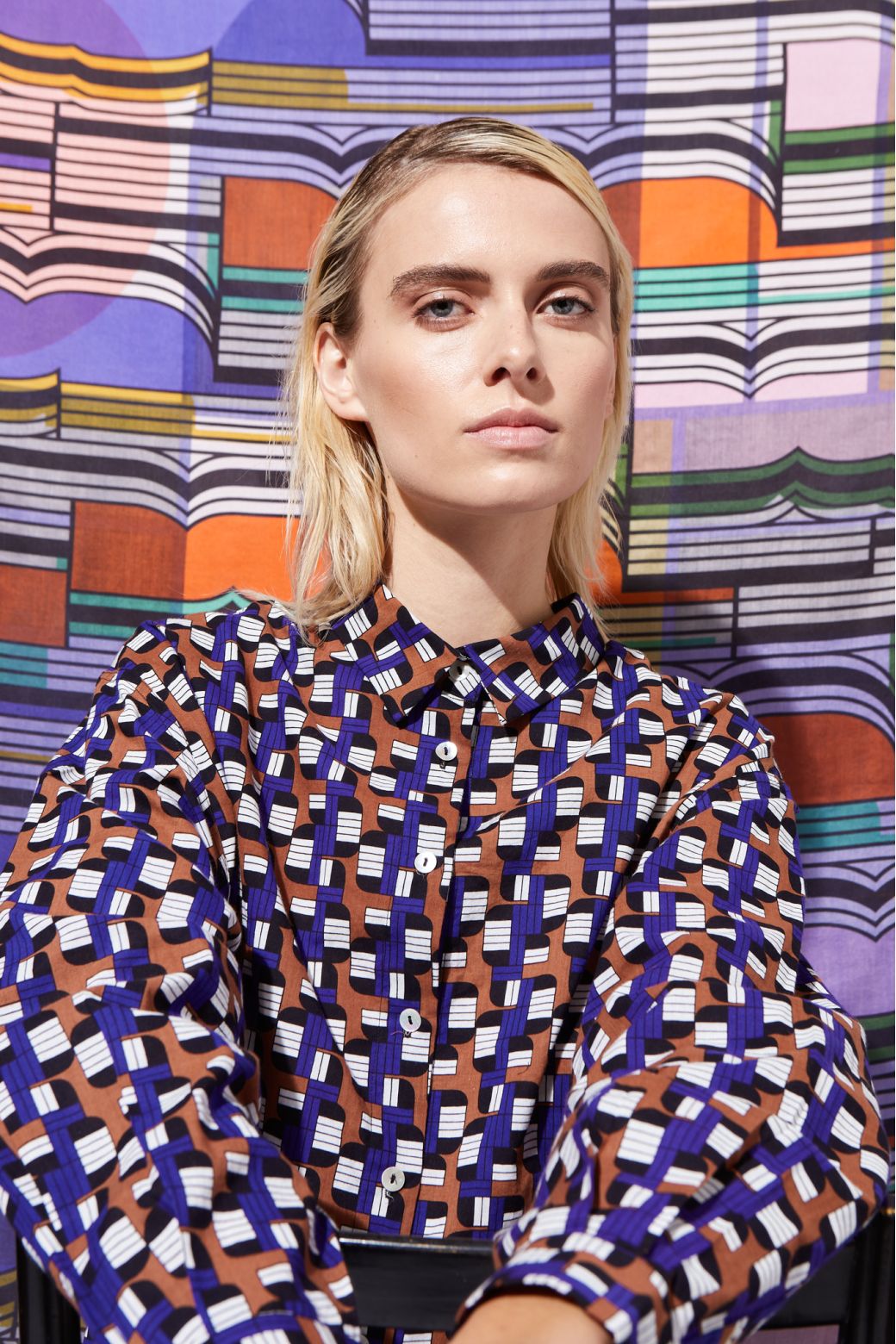 PURPLE ROSALIE TEMPO SHIRT