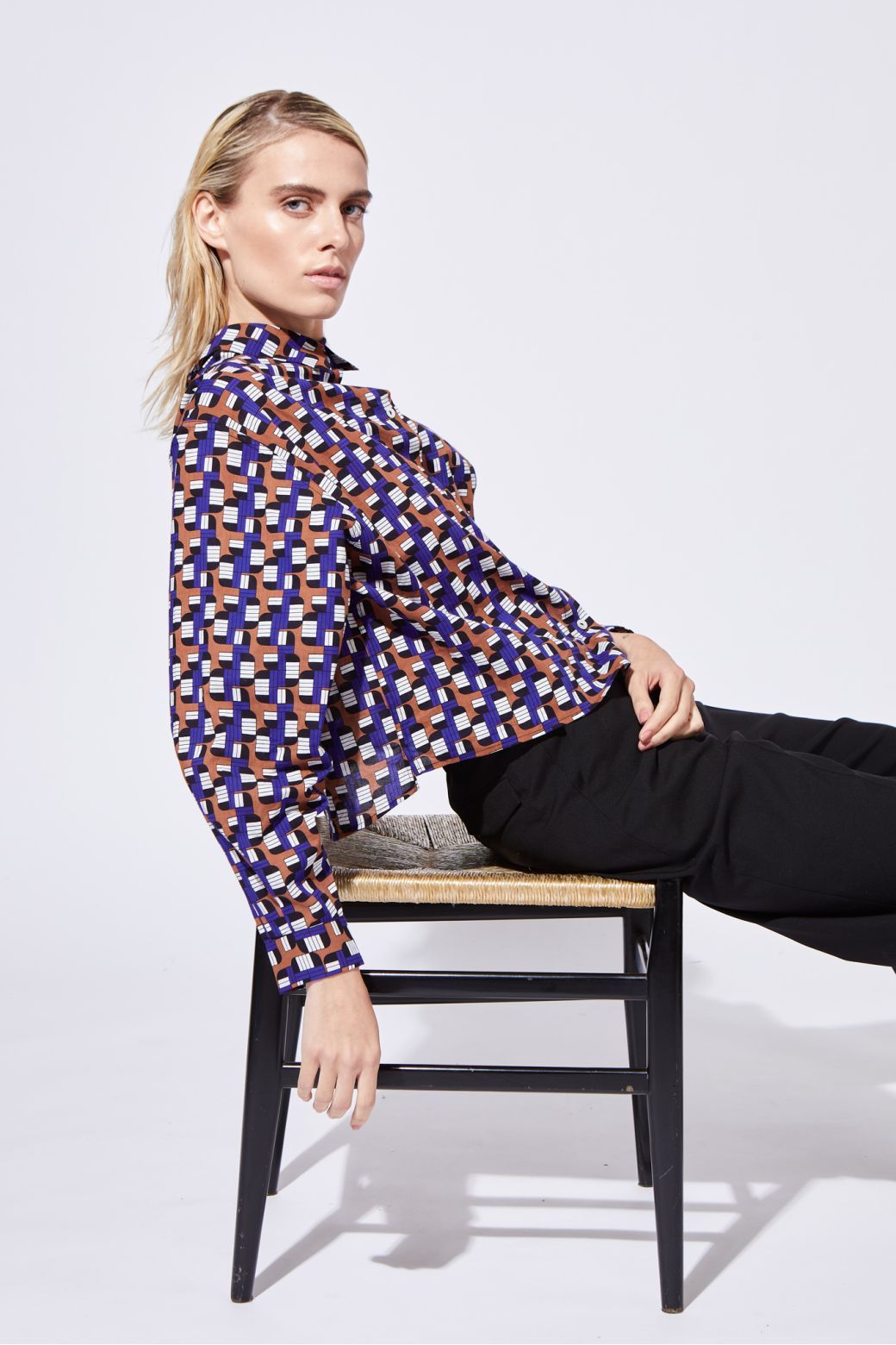 PURPLE ROSALIE TEMPO SHIRT