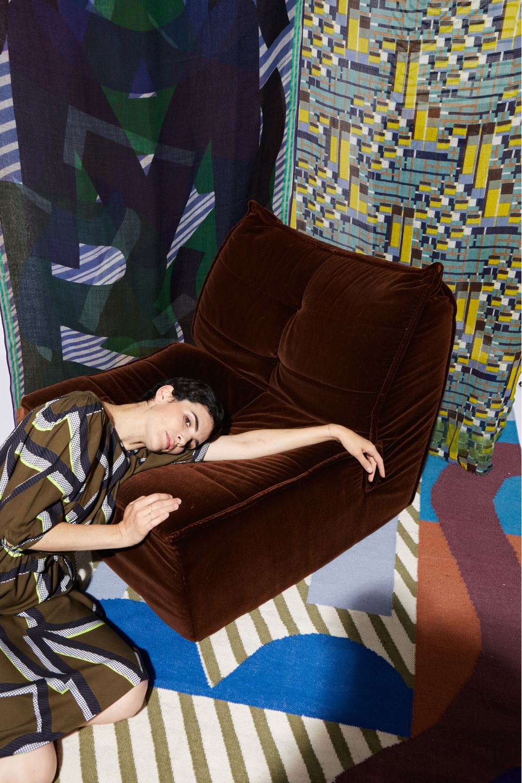 FOULARD OCTAVE FUMÉE
