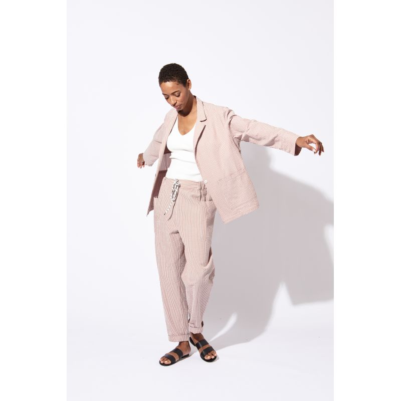 VESTE HARRY MERYL LILAS CARAMEL