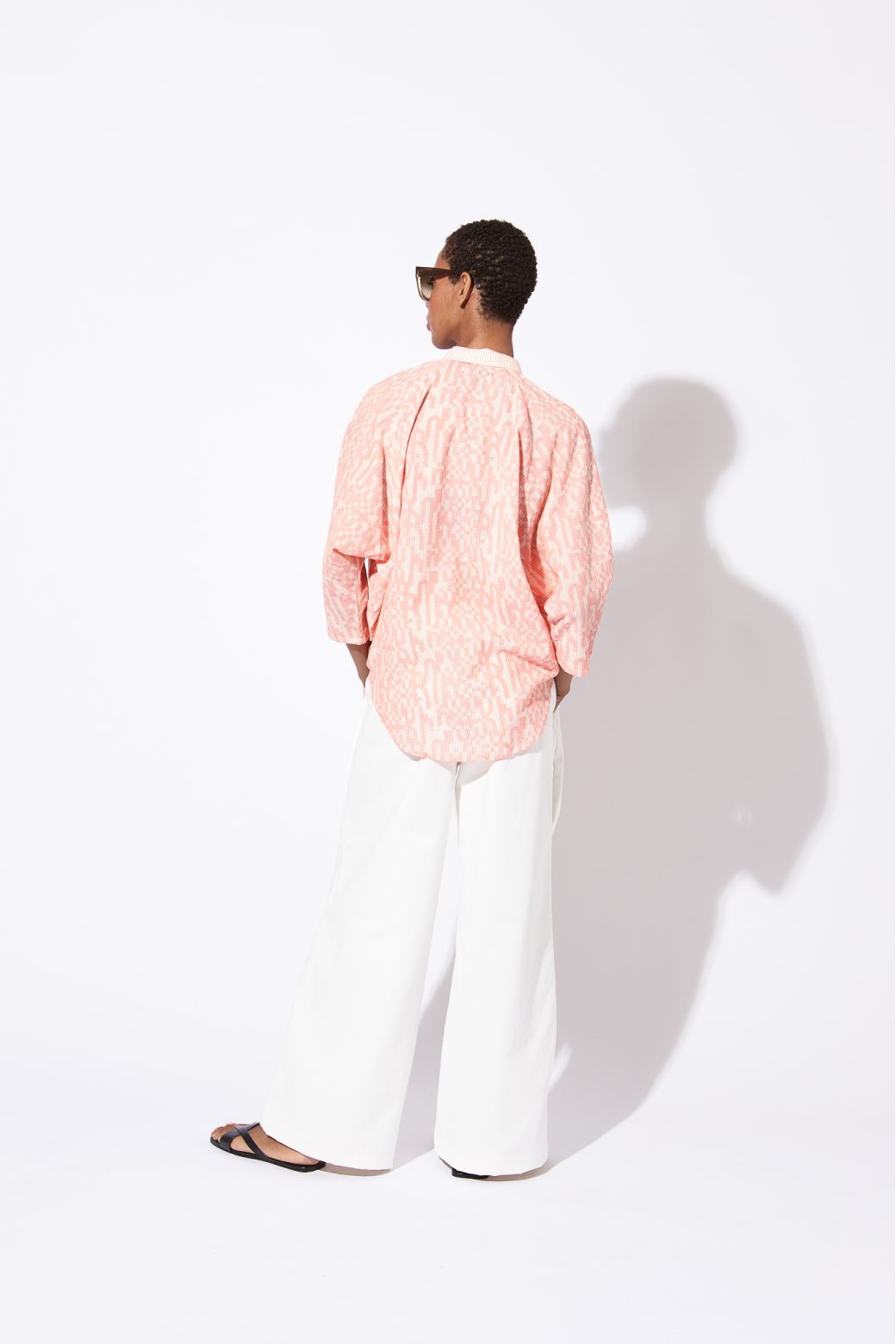 PINK TELMA DAMIER SHIRT