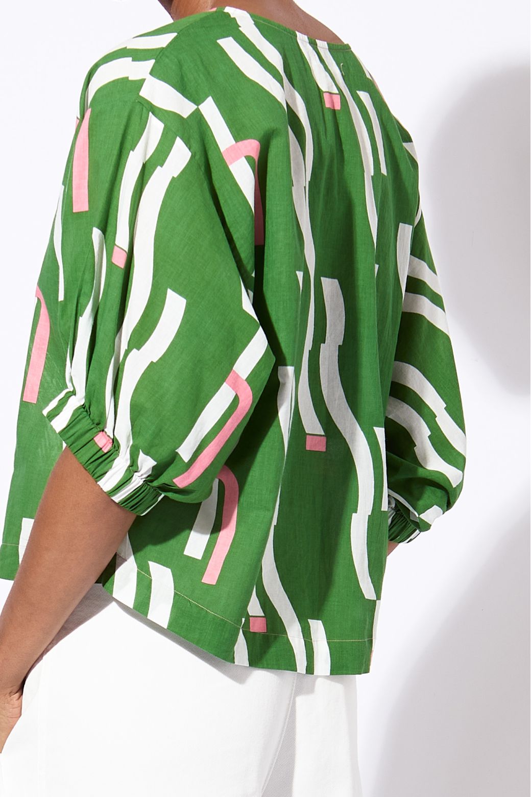 TOP NICOLE WAVE VERT