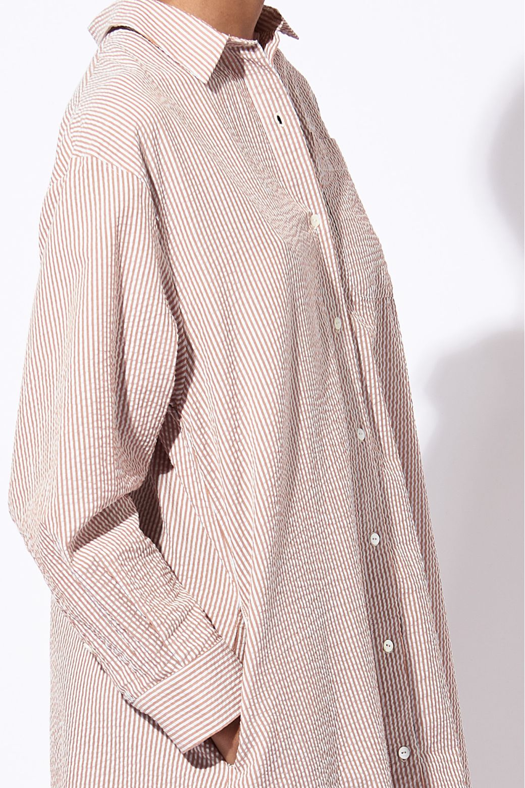LILAC CARAMEL MARIUS MERYL DRESS