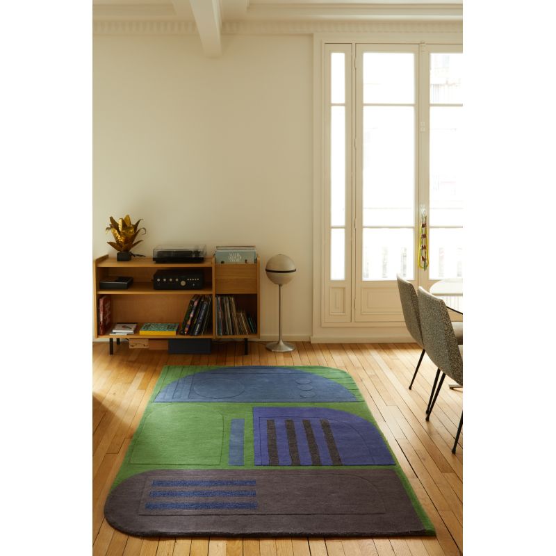 Tapis L Mélodie Vert