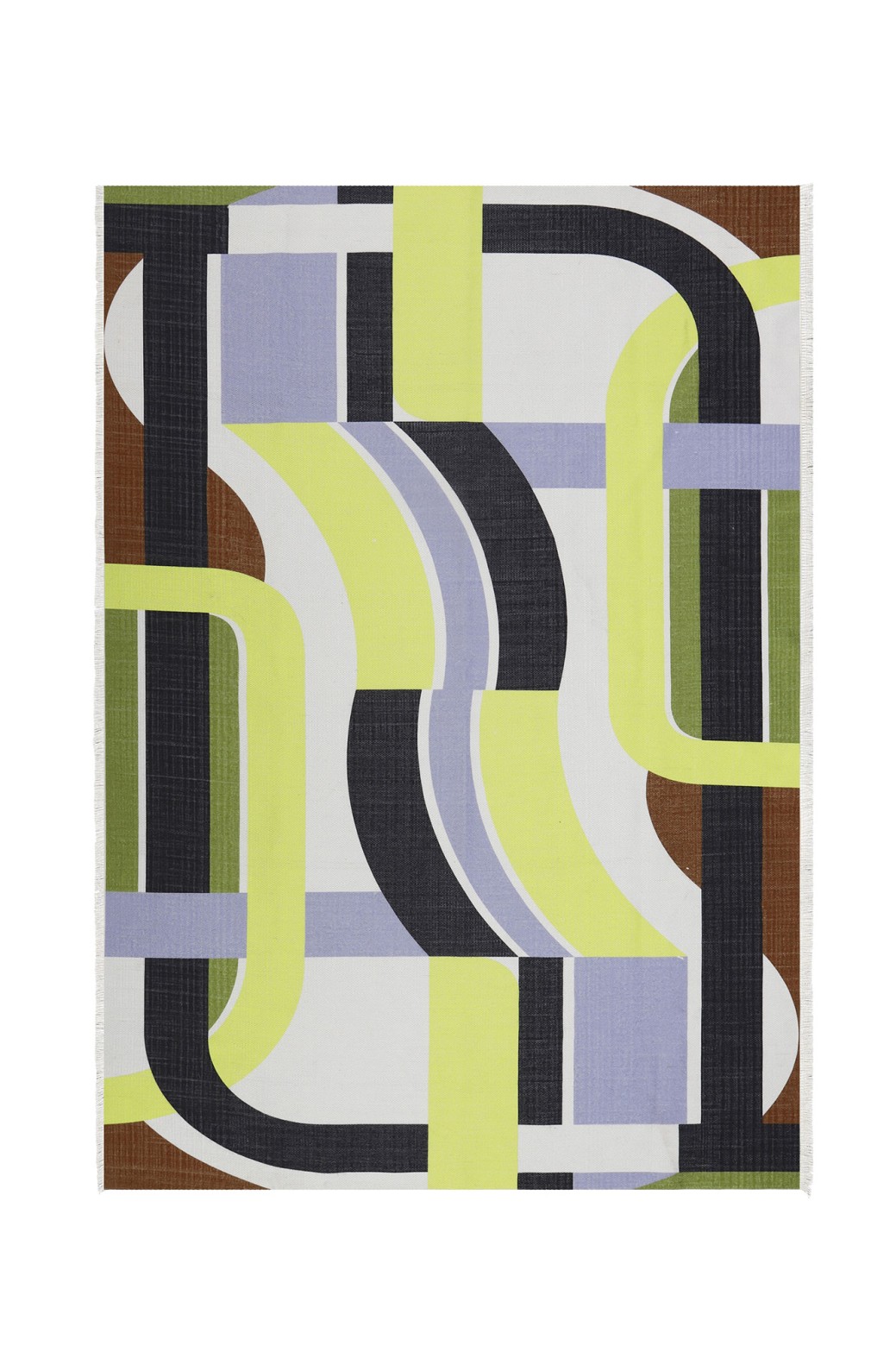 Lime Supersonic Outdoor Rug