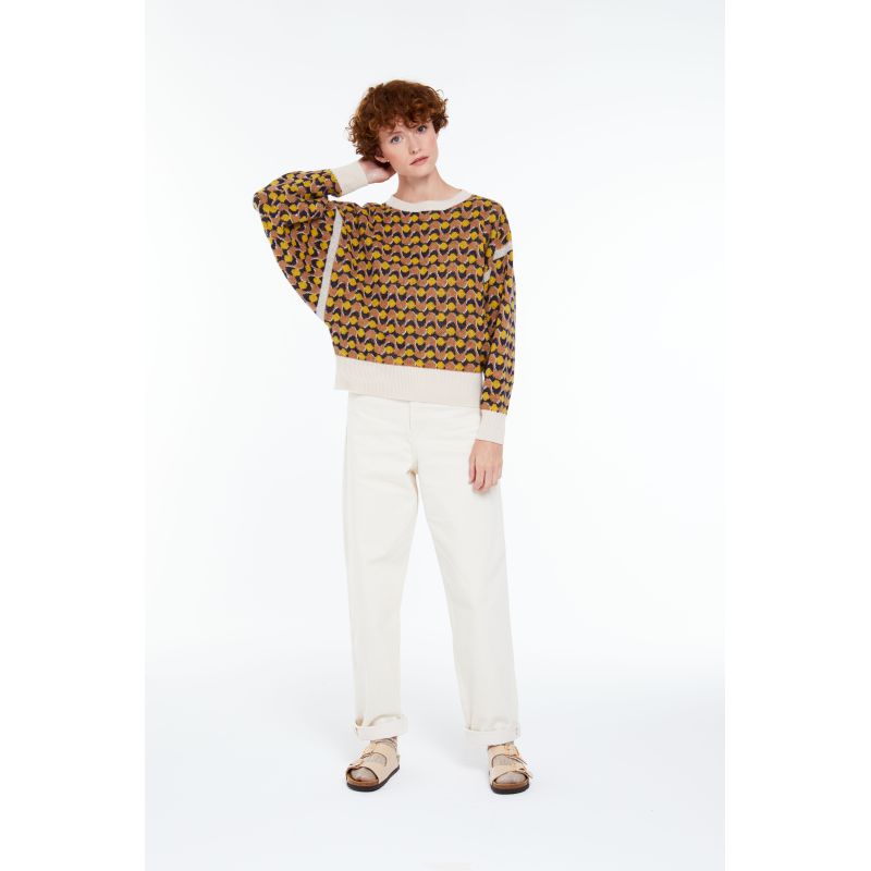 Pull Axel Onde Fauve