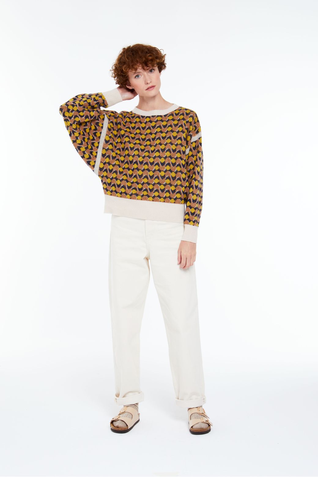 Pull Axel Onde Fauve