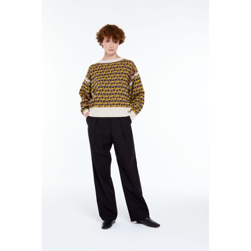 Pull Axel Onde Fauve