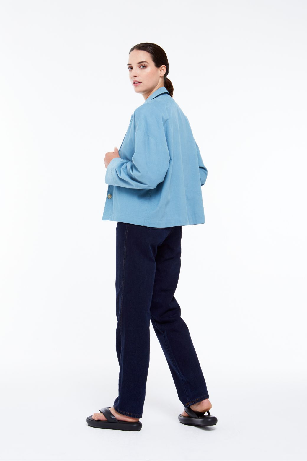 Veste Mina Madone Bleu Gris