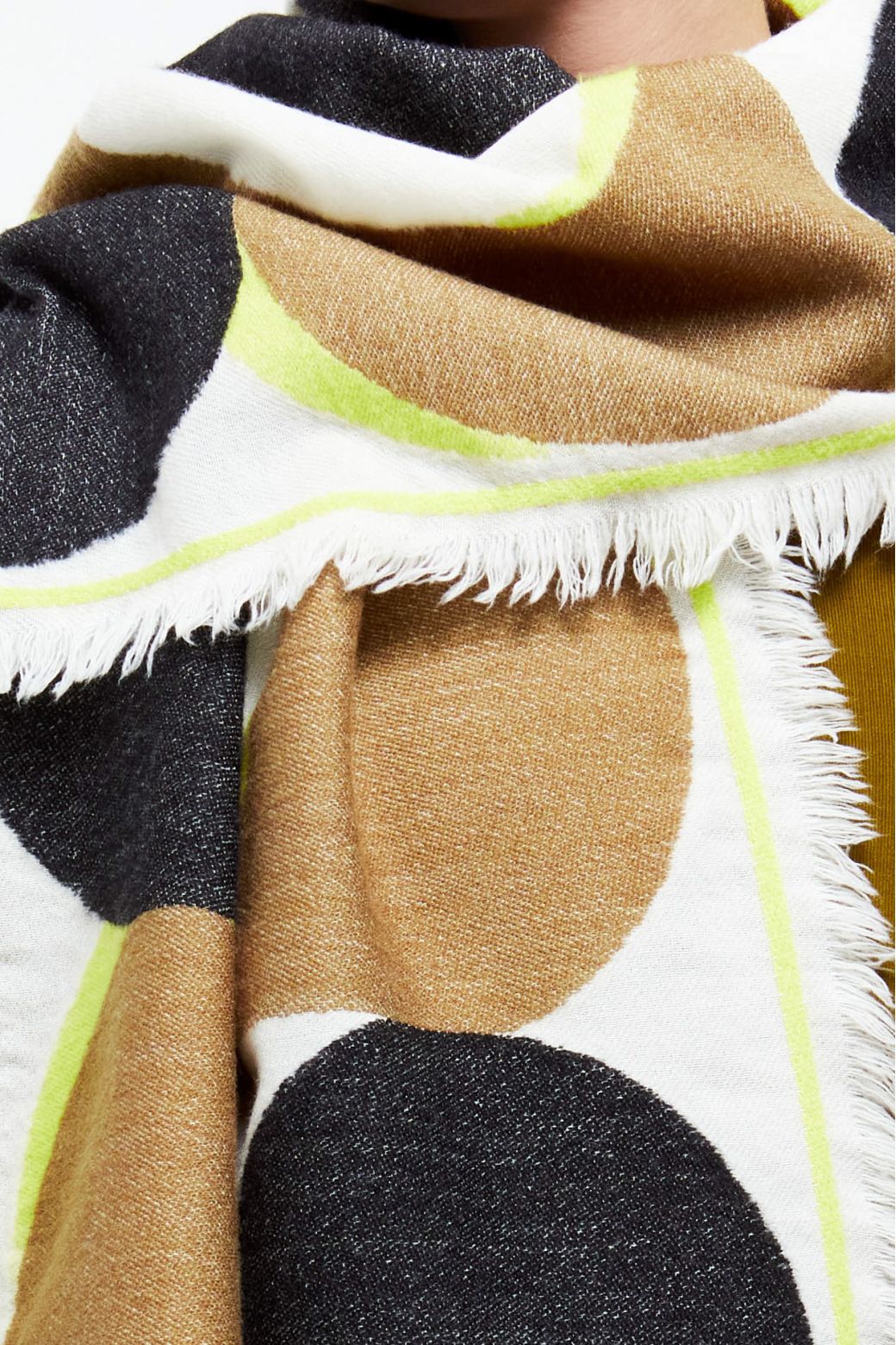 Foulard Nymphe Kaki
