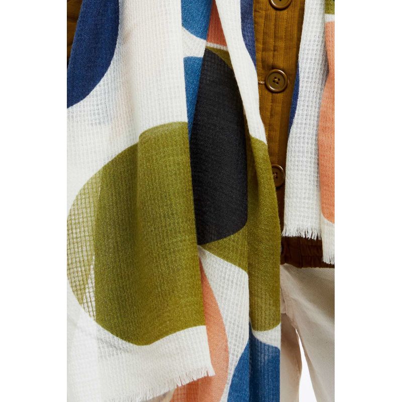 Foulard Ondulation Olive