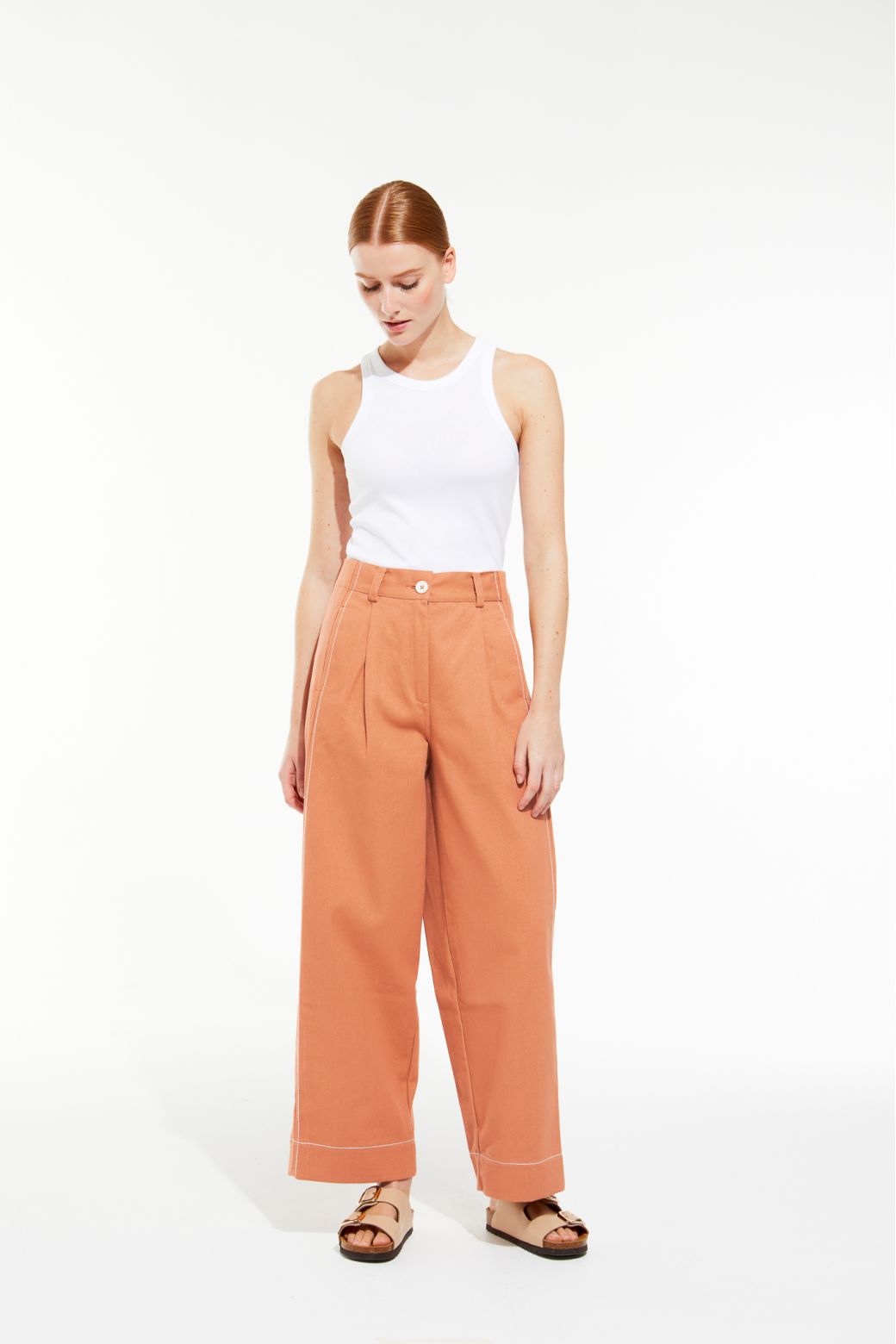 Pantalon Victor Dune Terracotta