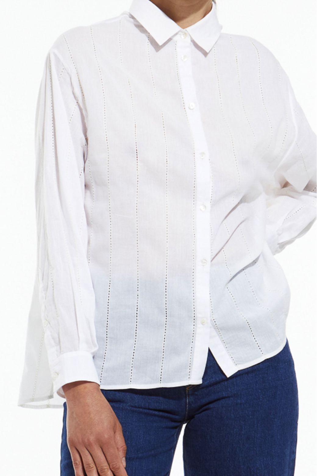 Chemise Rosalie Gobi Ecru