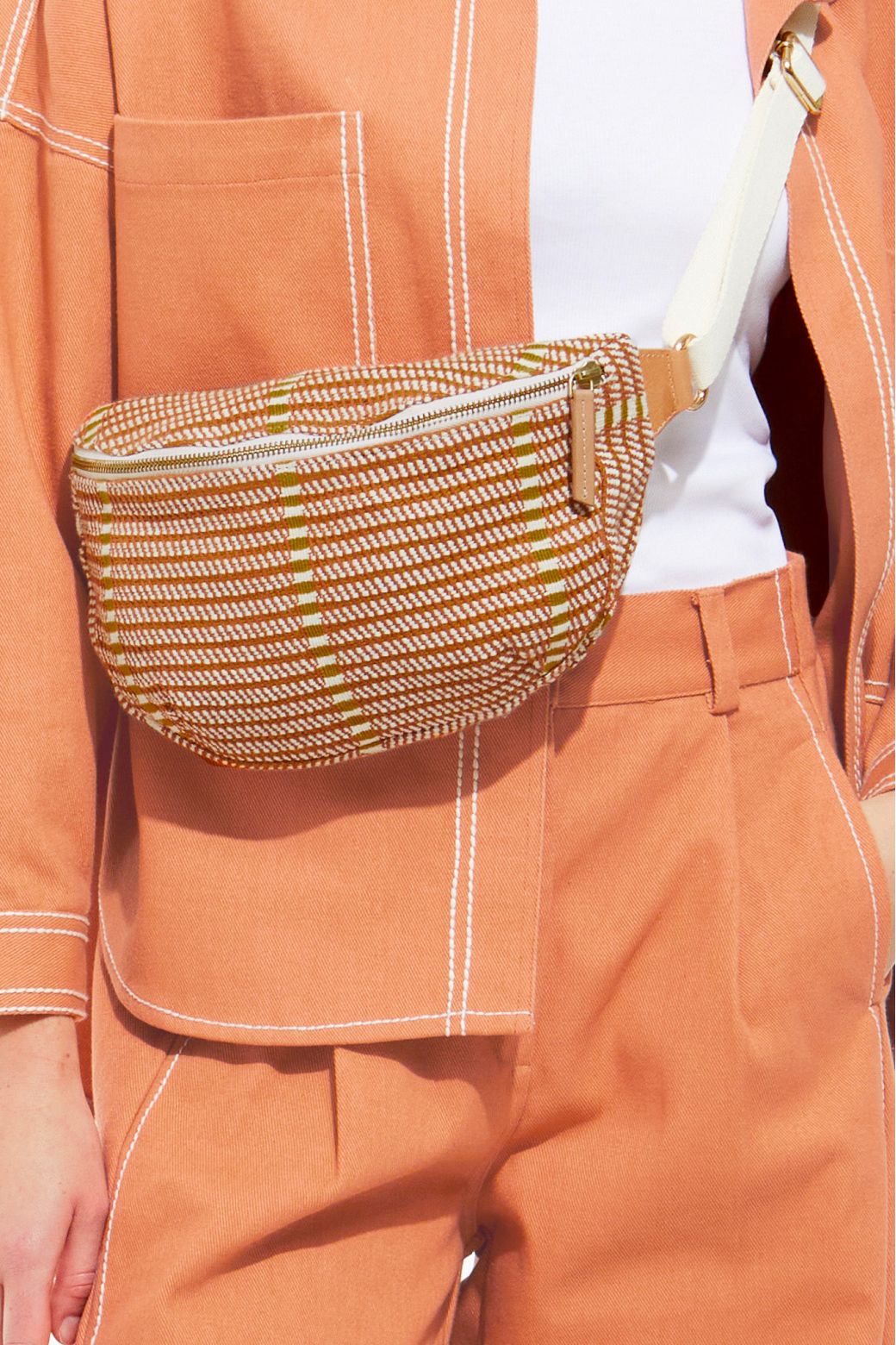 Sac Banane L Chiara Grès Terracotta