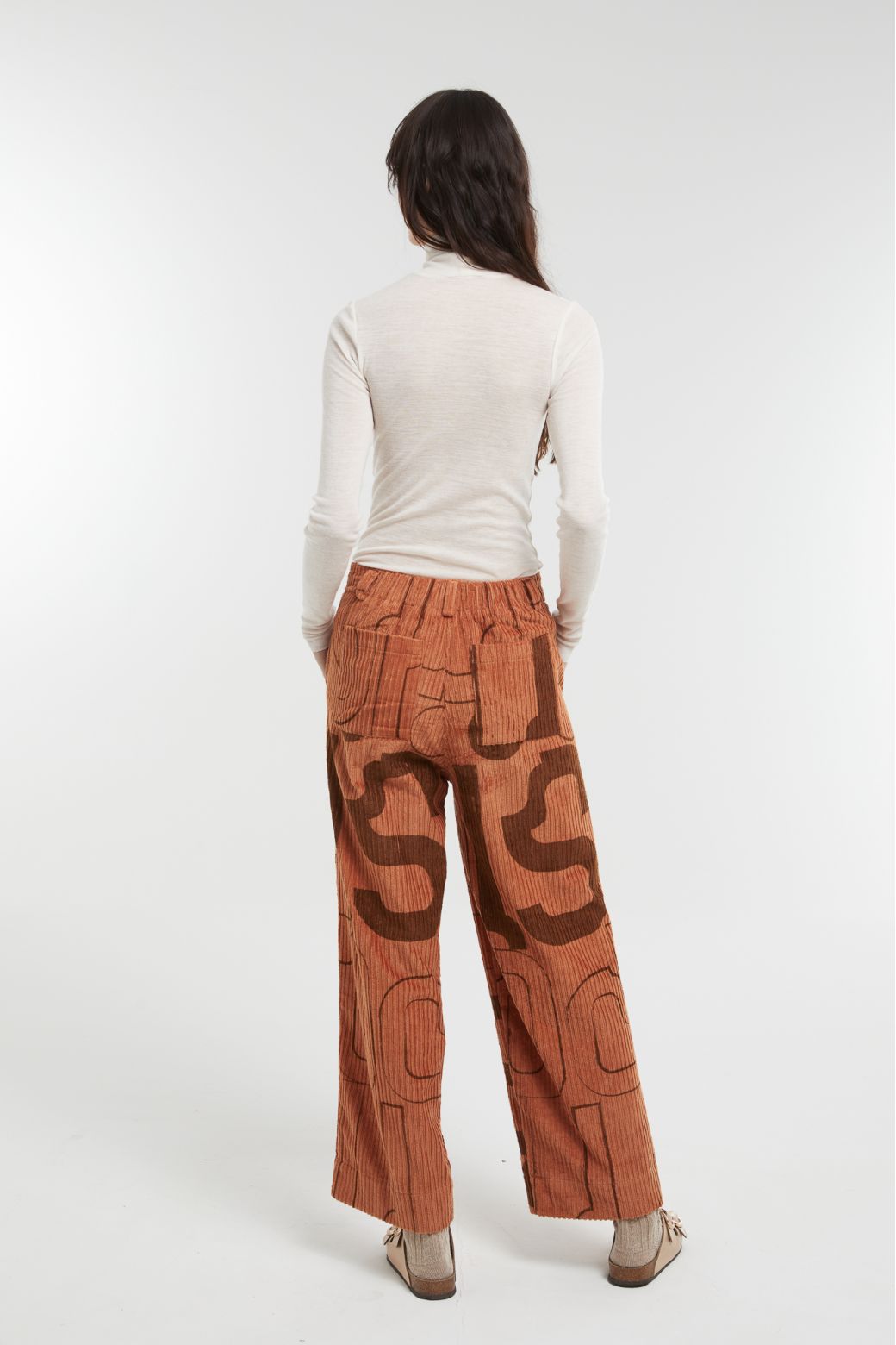 Pantalon Victor Lyrique Bicolor Tan