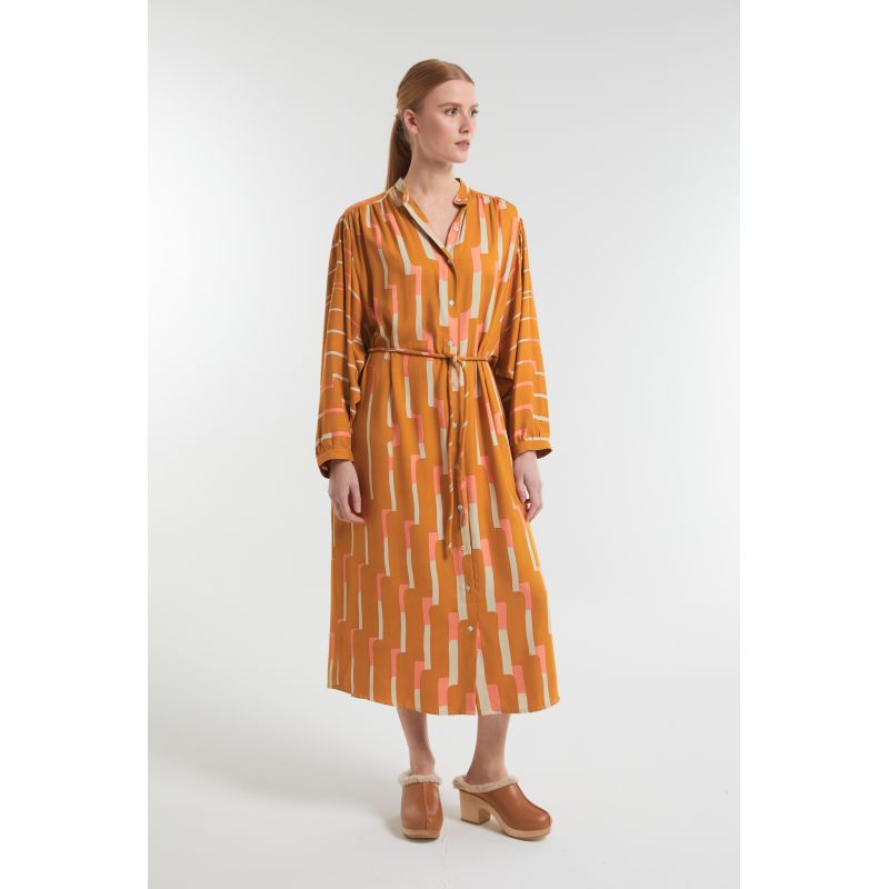 Robe Eulalie Celeste Ambre