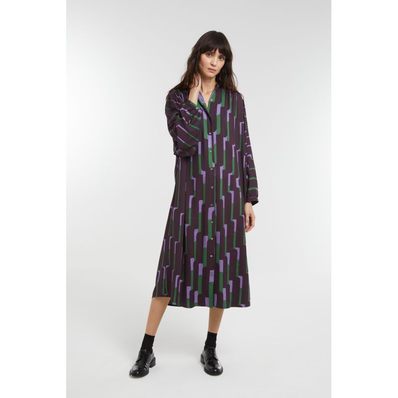 Robe Eulalie Celeste Vert
