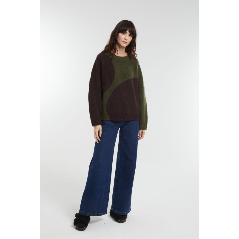Pull Nina Balloon Chocolat