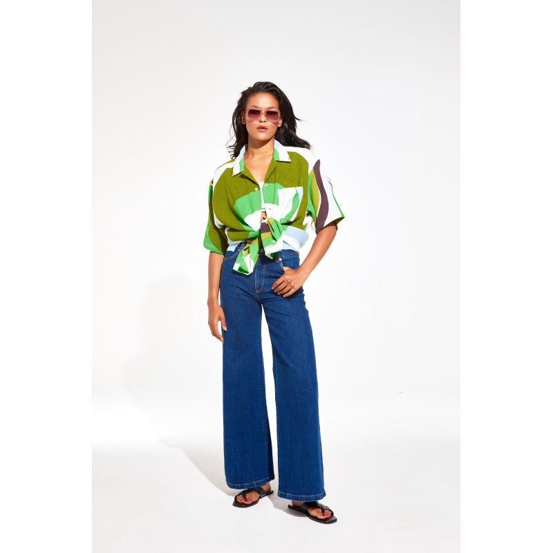 Chemise Homy Halo Kaki