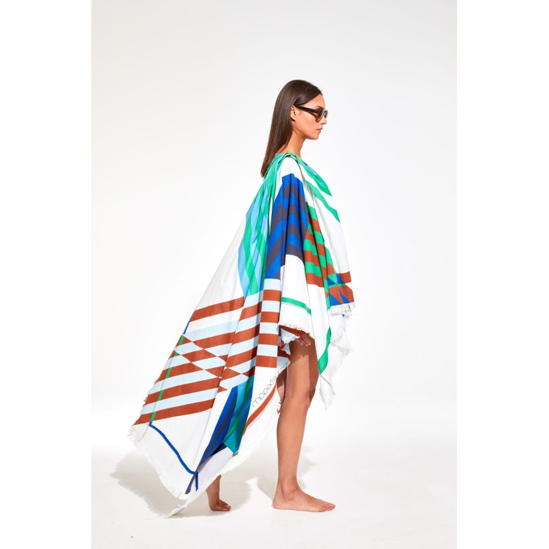 Drap De Plage Shibuya Bleu
