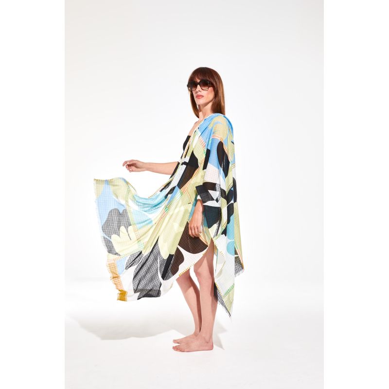 Foulard Bloom Kaki