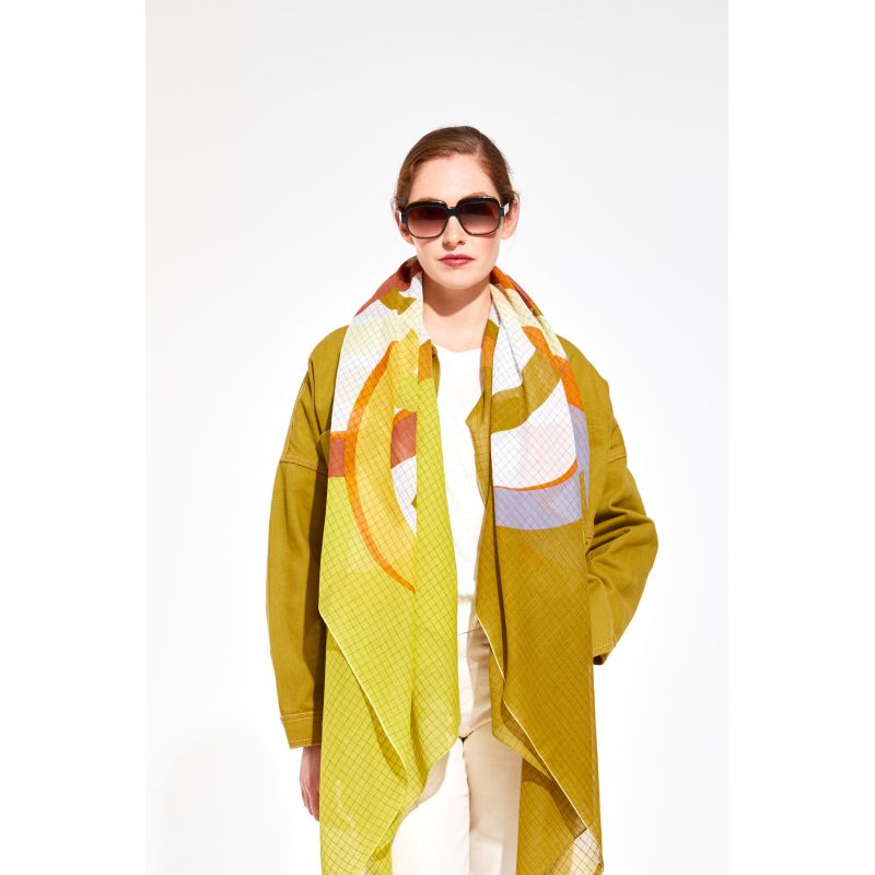 Foulard Icone Citrine