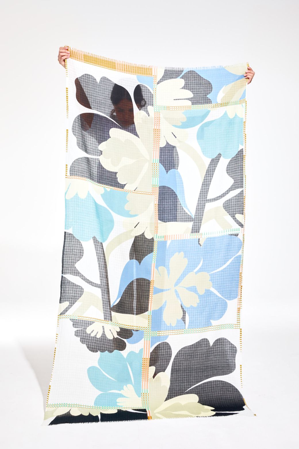 Foulard Bloom Kaki