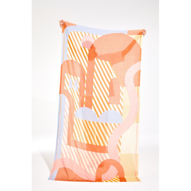 Foulard Carte Postale Passion