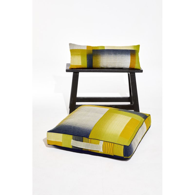 Echo Lime Floor Cushion 80/80/12Cm