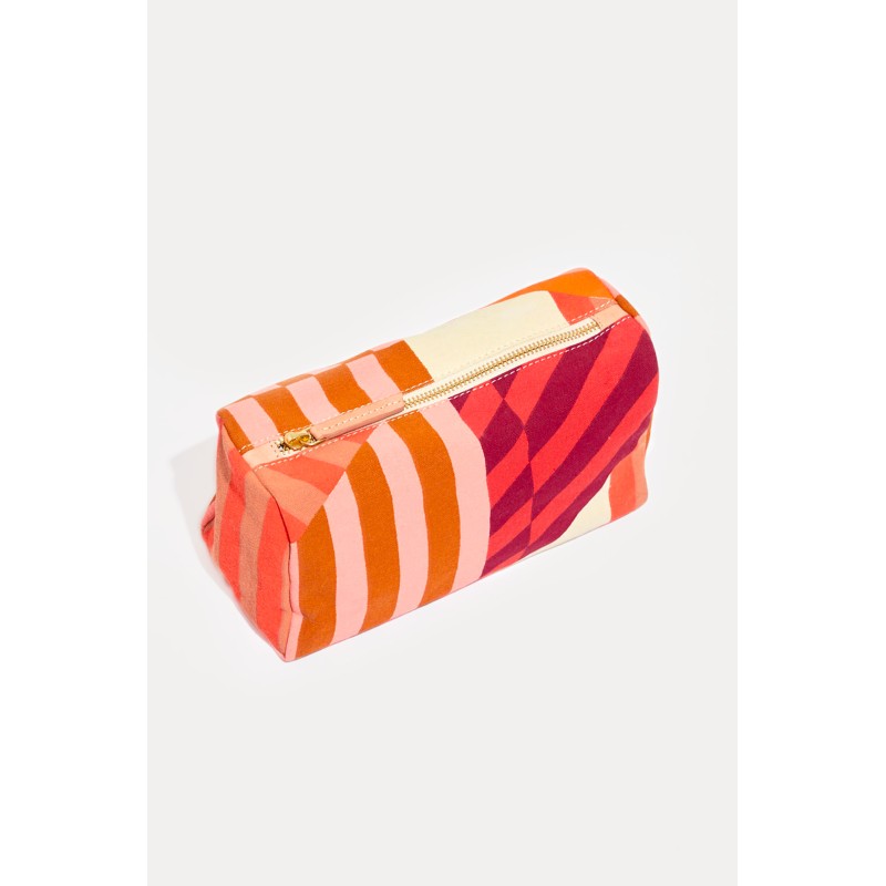 Trousse Pochette de Voyage Elba Corail - Mapoésie