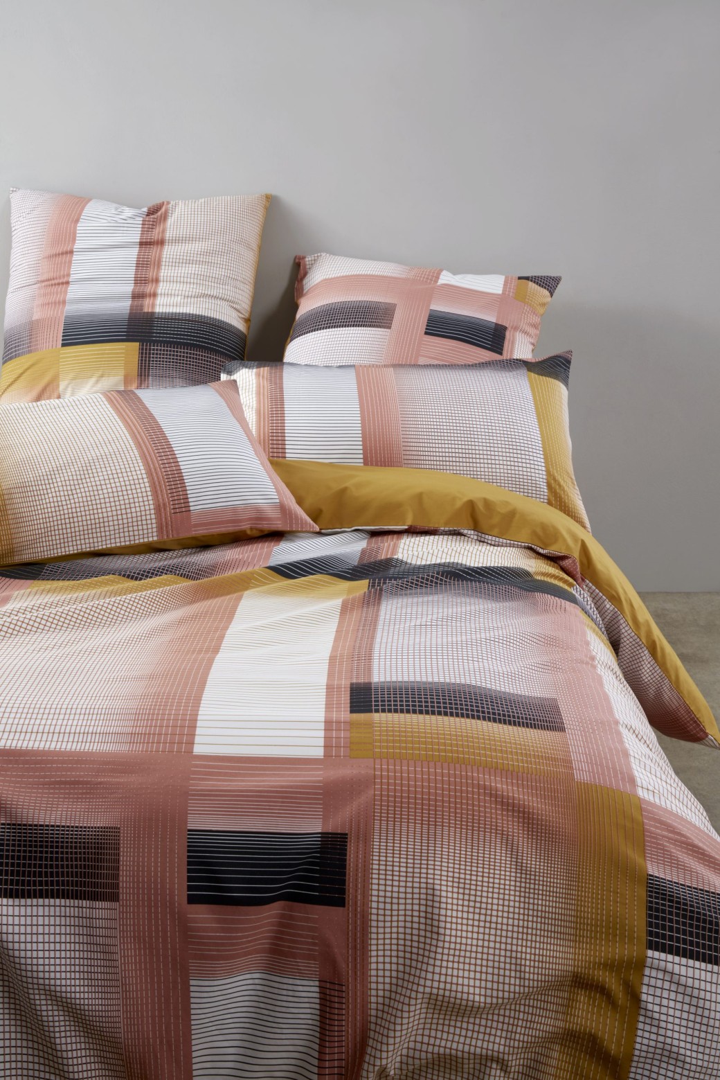 Housse de couette Yvonne Ocre