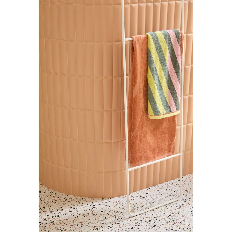 Serviette de bain Diagonal Jaune