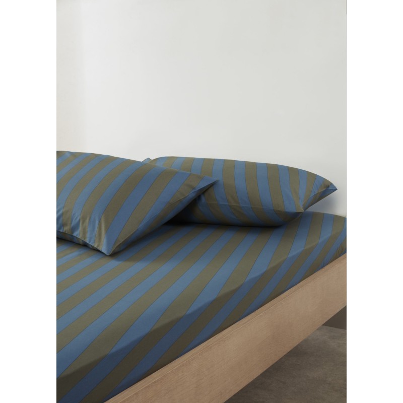 Drap Housse Diagonal Kaki
