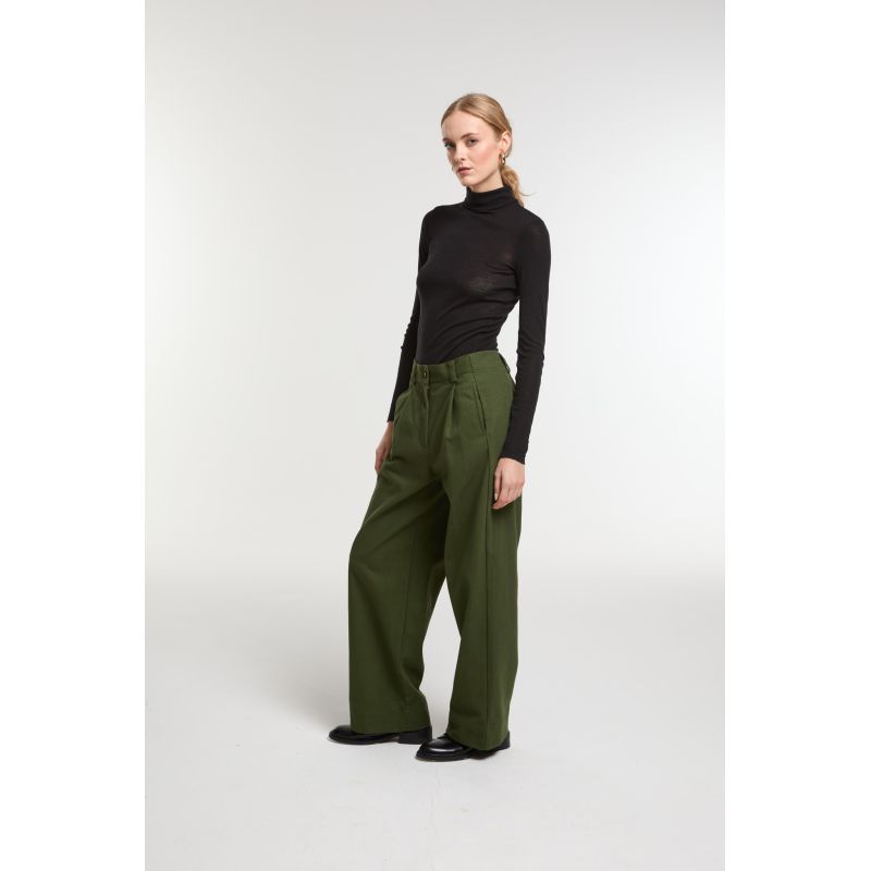 Pantalon VictorCosmos Kaki Uni