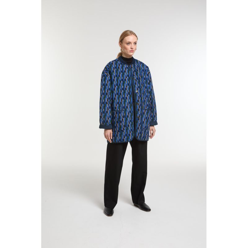 Manteau Gustave Mystere Bleu